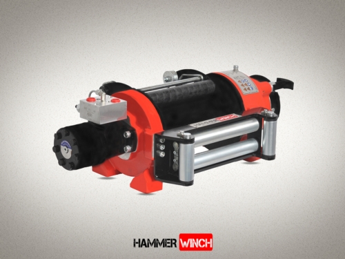 6.8 Ton Capacity Hydraulic Winch HMW 6.8 PHT